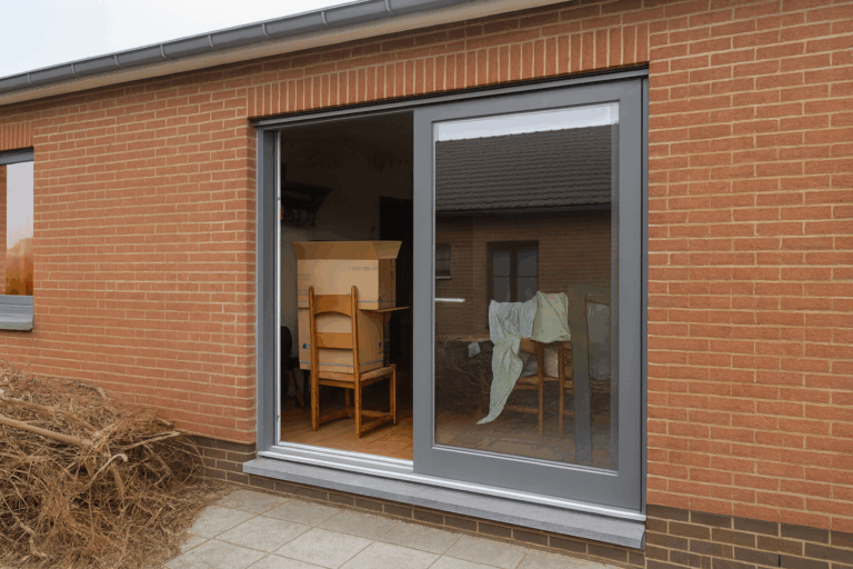 Châssis PVC – profil blanc